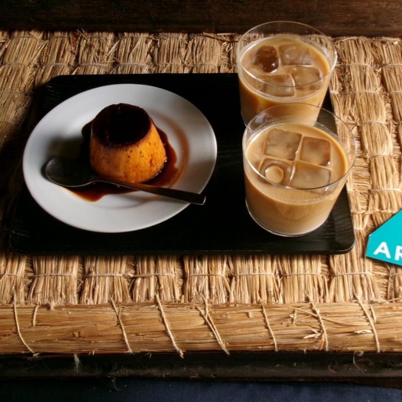 堅めプリン(ARCHI coffee and wine)