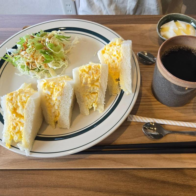 モーニング たまごサンド(喫茶230)