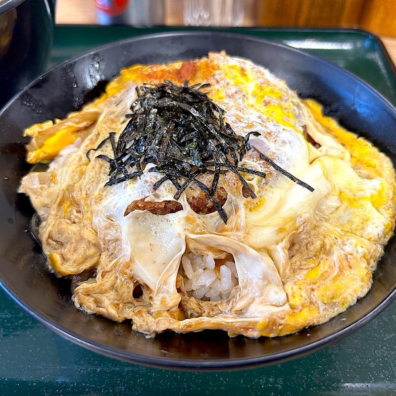 ミニかつ丼セット(名代 箱根そば 喜多見店)