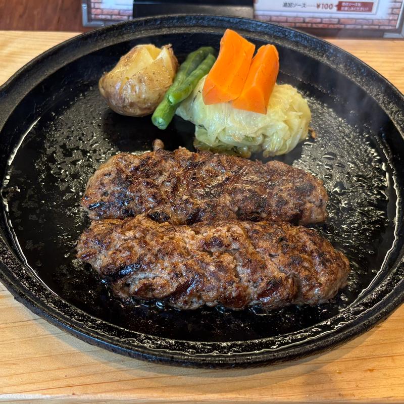炭火焼ハンバーグランチ（クイーン）(グリルＫ)