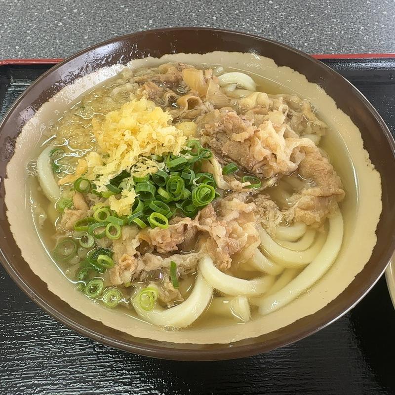 肉うどん(植田うどん)