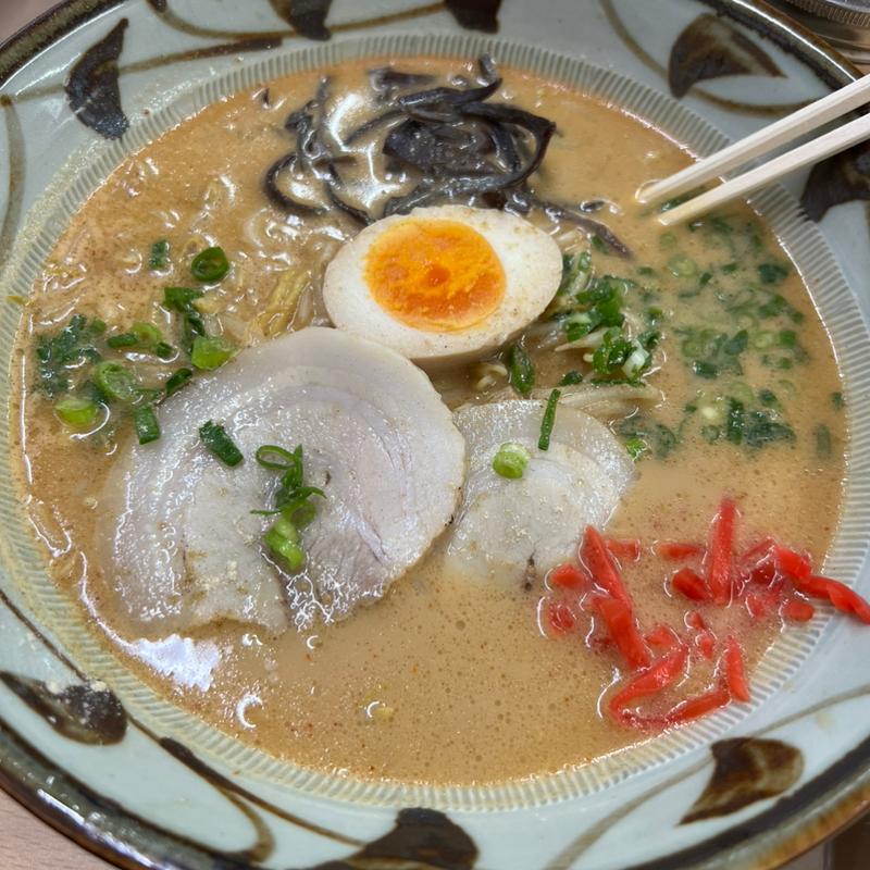 濃厚みそ豚骨ラーメン(えびつラーメンセンター )
