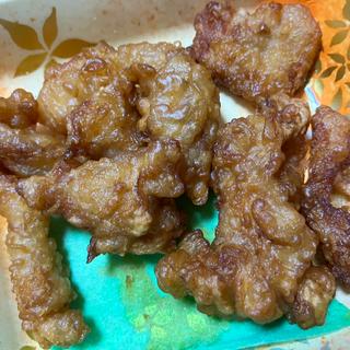 鶏皮唐揚げ(くら天然魚市場)