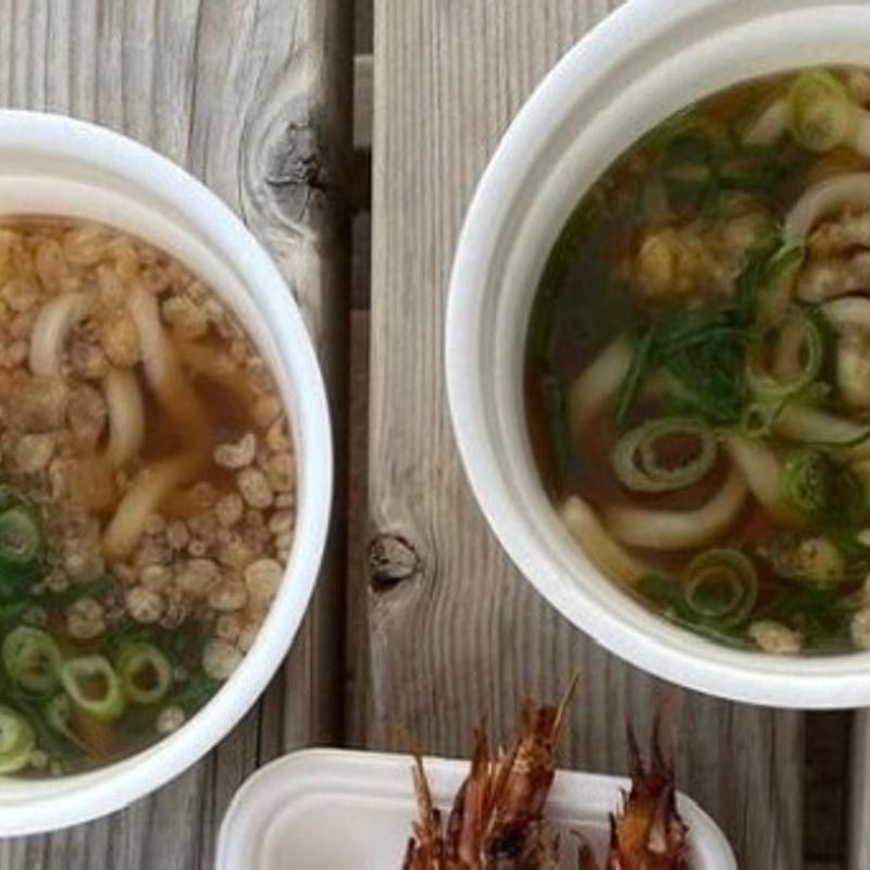 うどん(くら天然魚市場)