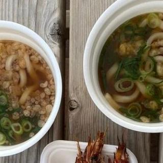 うどん(くら天然魚市場)