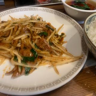レバニラ定食(萬福)