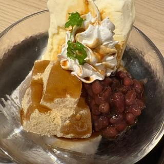 わらび餅ソフトクリーム