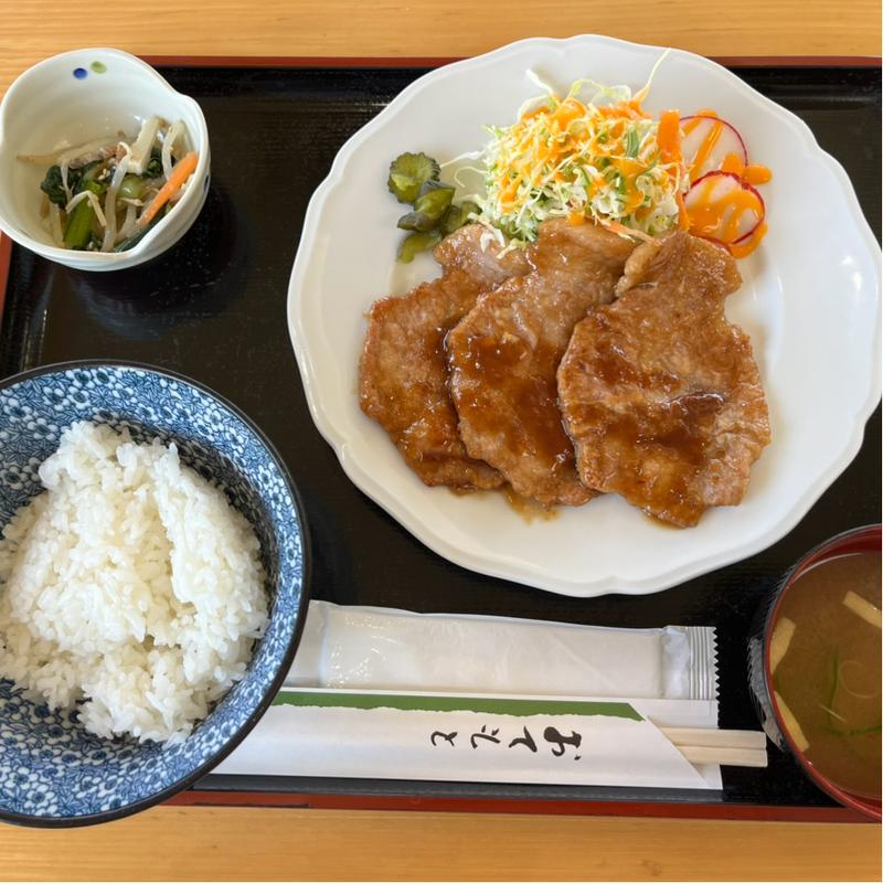 生姜焼定食(レストラン 四季)