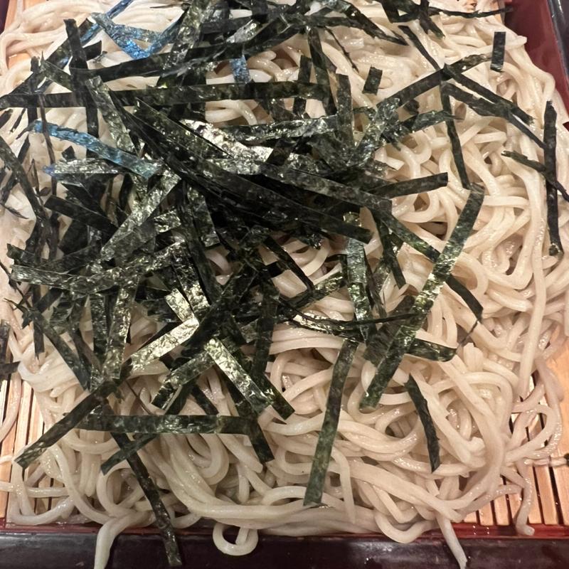 ざる蕎麦(長寿庵)