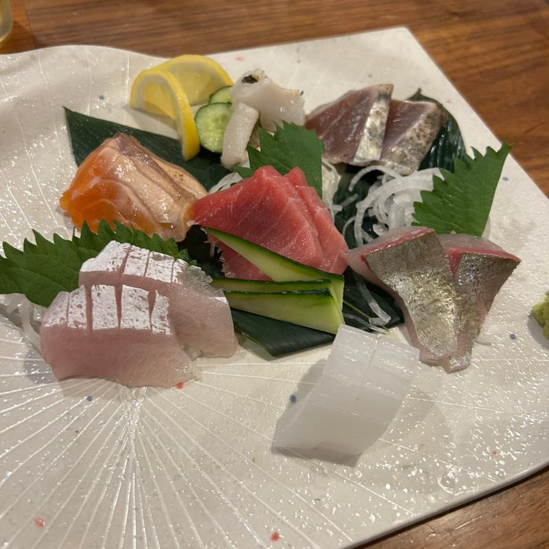 刺身盛り合わせ(炉端亜紗 喜三郎 （Robata ASA KISABURO）)