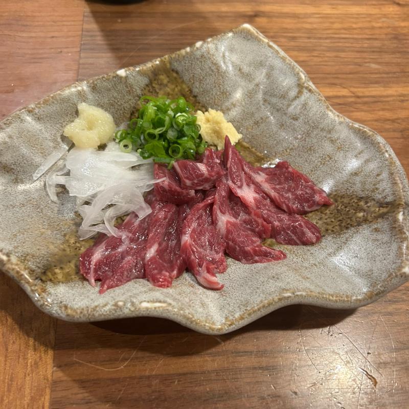 熊本馬刺し(炉端亜紗 喜三郎 （Robata ASA KISABURO）)