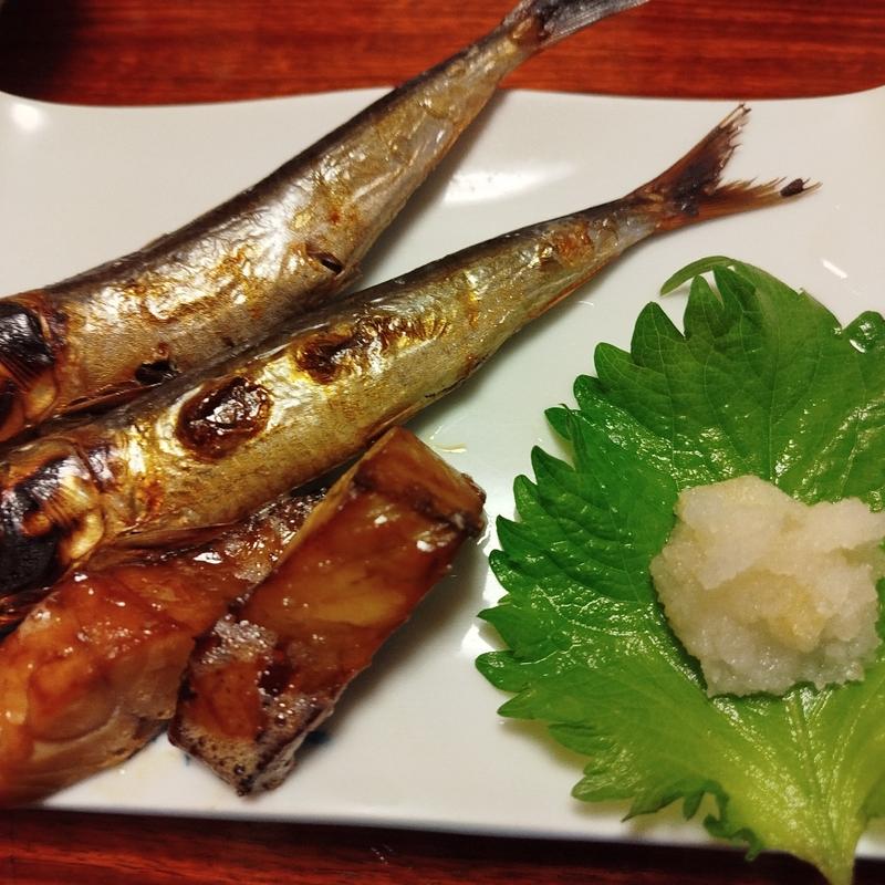 本日の魚の燻製(自家製くんせい ます道庵)