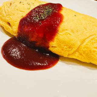 昔ながらのオムライス(and)