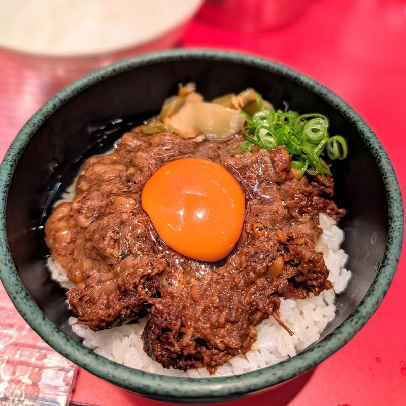 スタミナ黒豚飯(カドヤ食堂（中華そば）阪神梅田店)