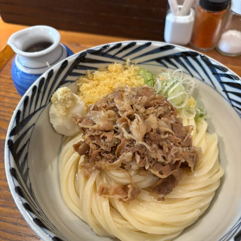 肉うどん(増田うどん)