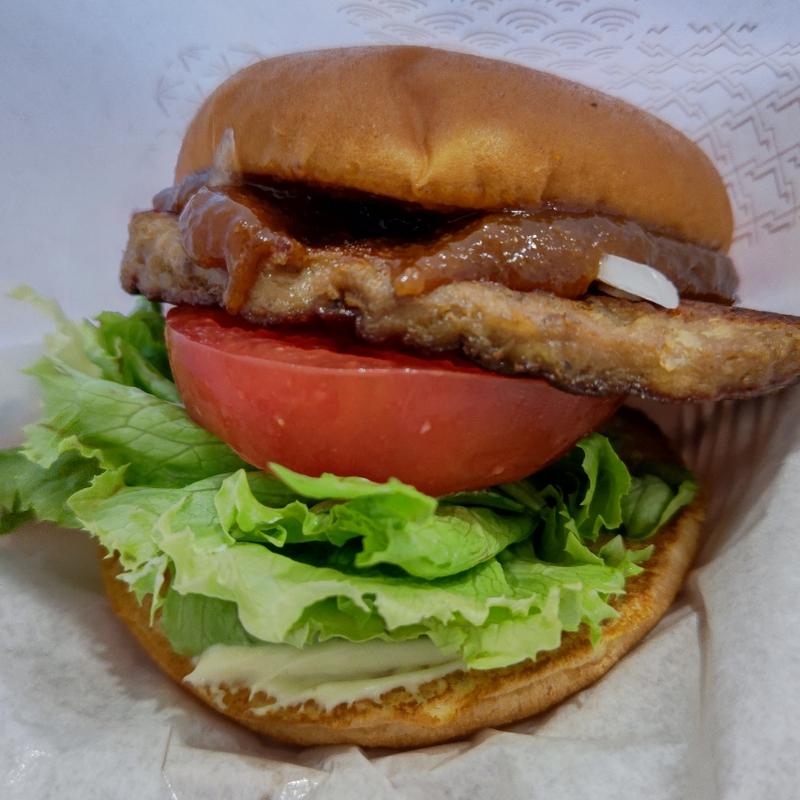 新とびきりトマト&レタス～和風ジンジャーソース～(モスバーガー 上永谷店)