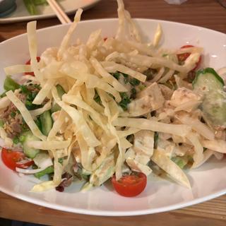 豆腐サラダ