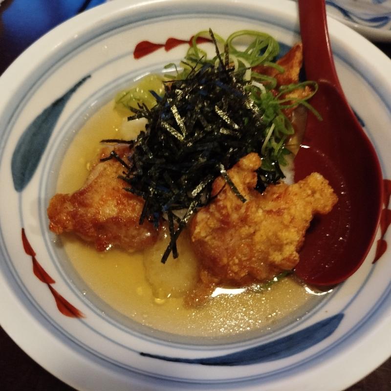 唐揚げと餅のみぞれ煮(かおりひめ)