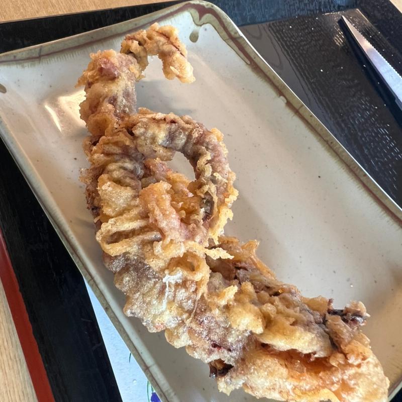 下足の天ぷら(うどん職人 えびす庵)