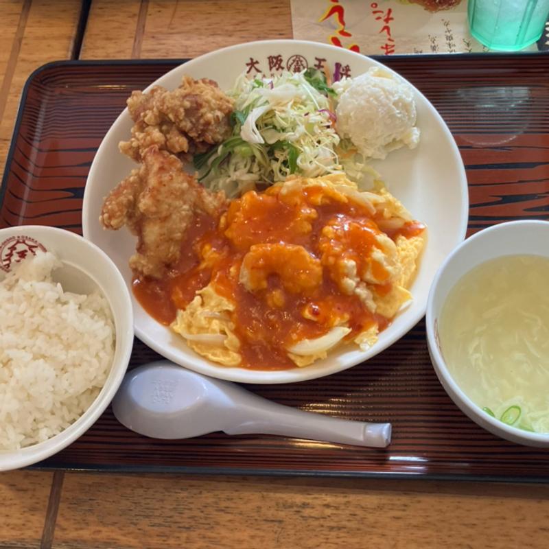 日替わりランチ(大阪王将 荒本店)