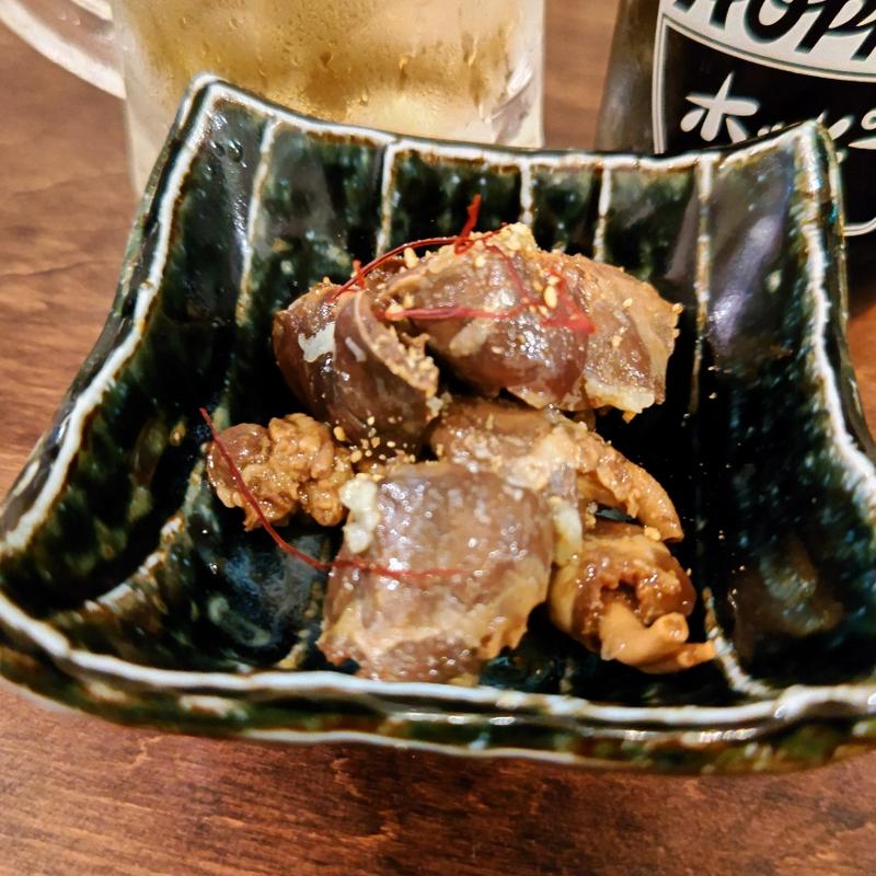 ハツの甘辛煮(博多串酒場和田や 湘南台店)