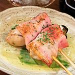 牡蠣ベーコン串(博多串酒場和田や 湘南台店)