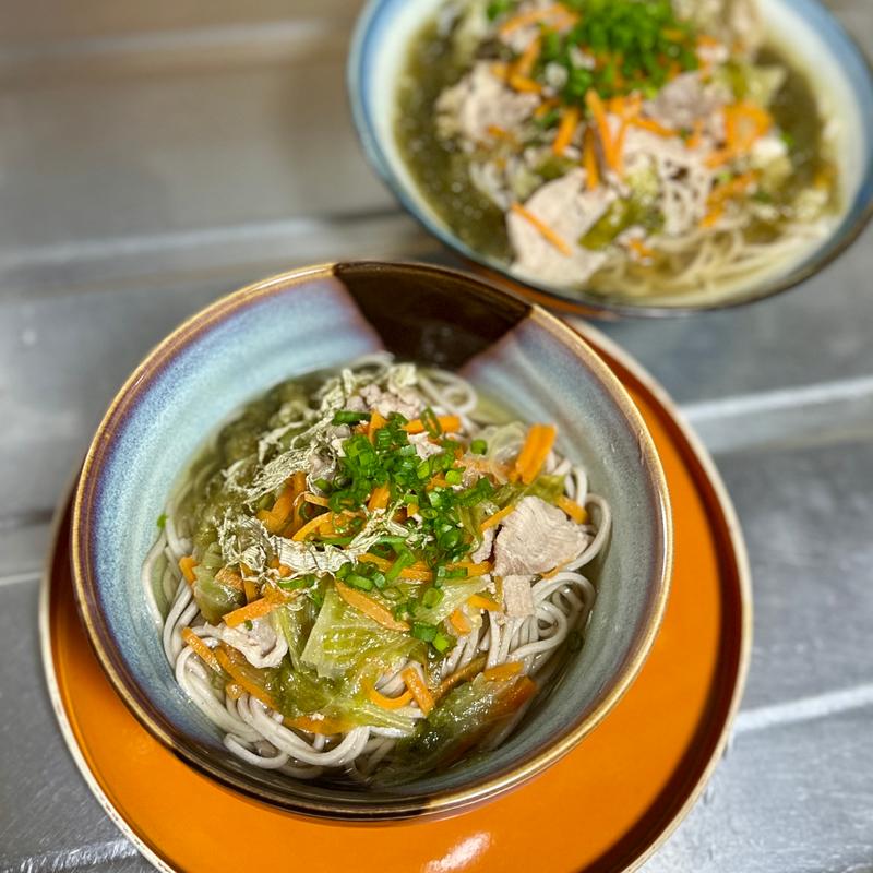 とろろ昆布そば(ベルクス 東墨田店)