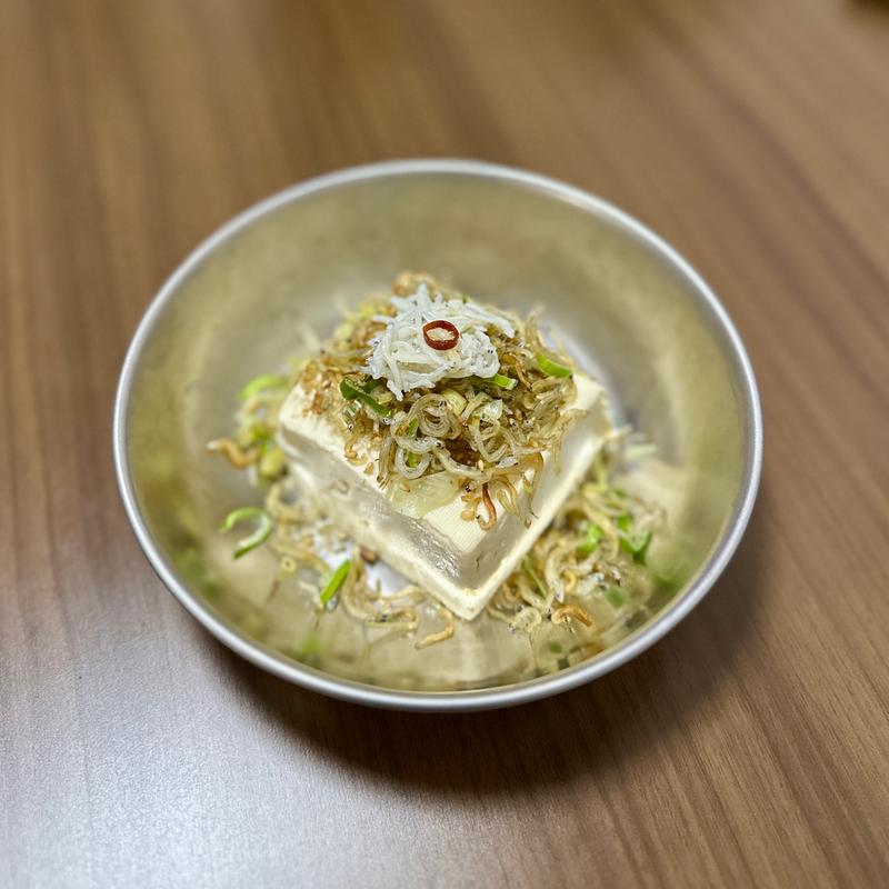 ちりめん＆しらすオイルかけ豆腐(ベルクス 東墨田店)