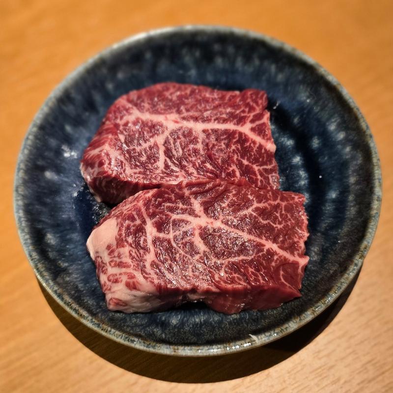 厚切り和牛サガリ100g2切れ(焼肉くるみ 心斎橋本店)