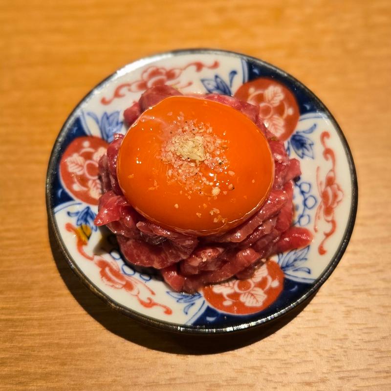 ユッケ(焼肉くるみ 心斎橋本店)