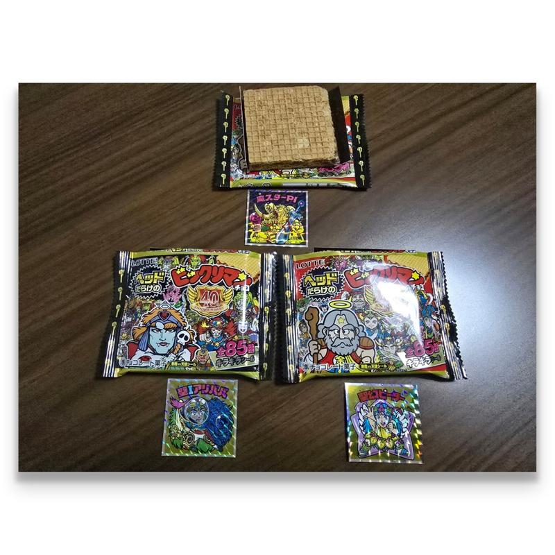 ヘッドだらけのビックリマンチョコ(コープみらい コープ市川店)