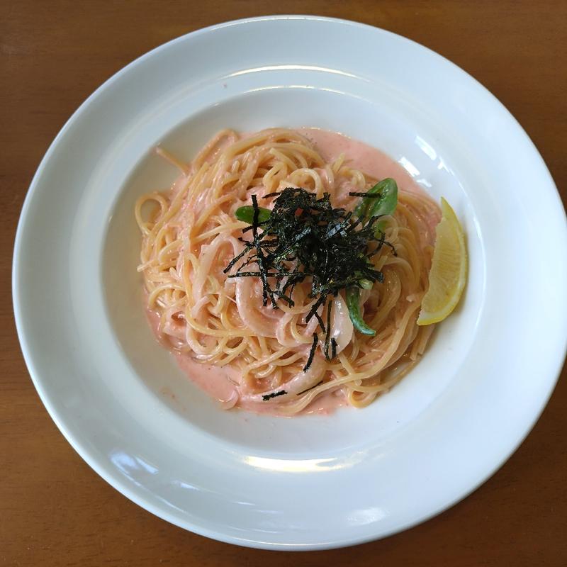 明太マヨネーズパスタ(もんぶらん )