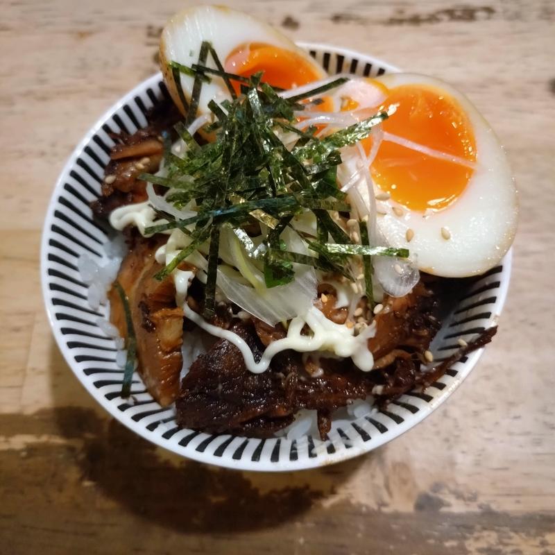 チャー玉丼(麺や 天鳳 （てんほう）)