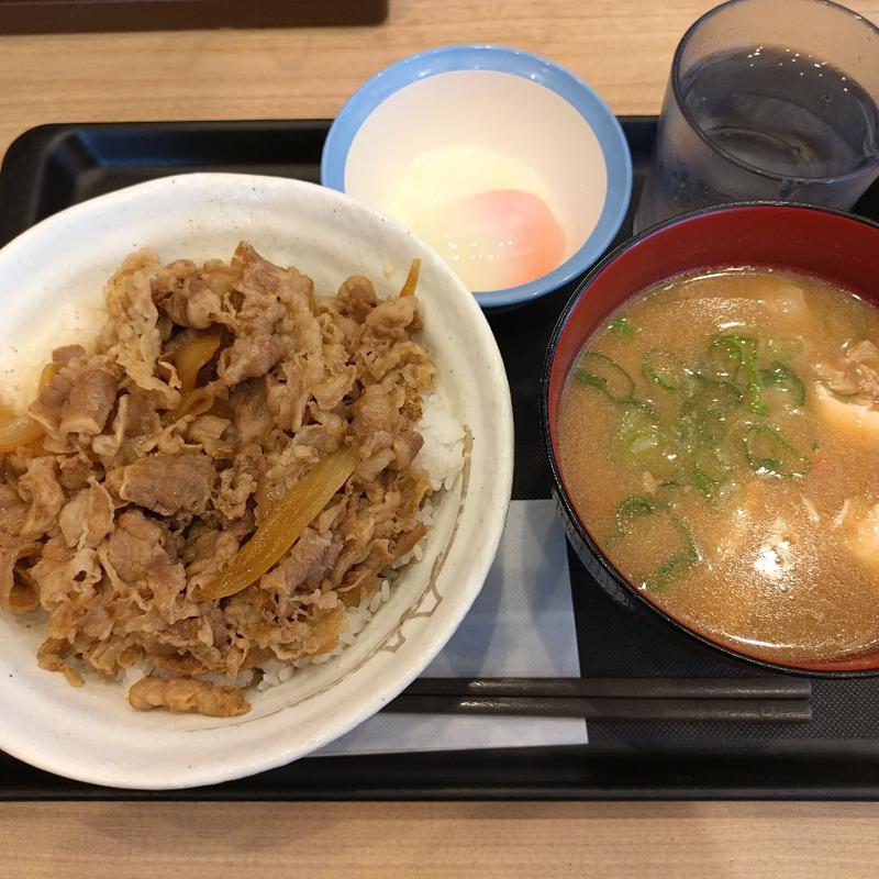 牛めし(松屋 富士吉田店)