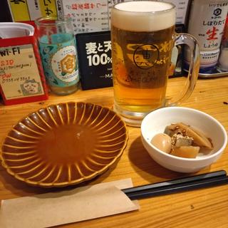 生ビール(炭火やきとり 恵 （メグミ）)