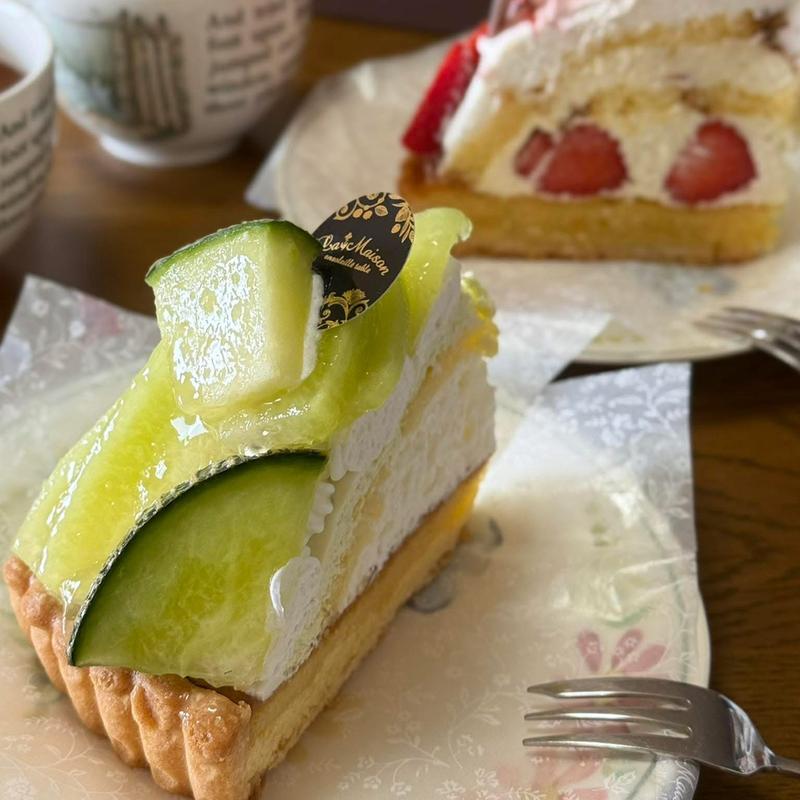 肥後のグリーンタルト(ラ・メゾン アンソレイユターブル パティスリー ルミネ荻窪店)