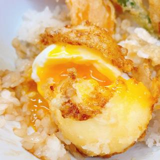 特製半熟たまご天