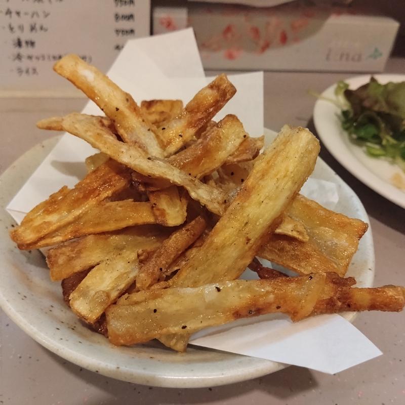 ゴボーチップス(食べ呑み処 佳)