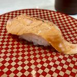 大切りトロサーモン炙り(魚べい 西那須野南郷屋店 （ウオベイ）)