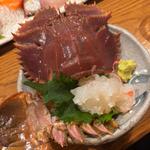 うちわ海老刺身