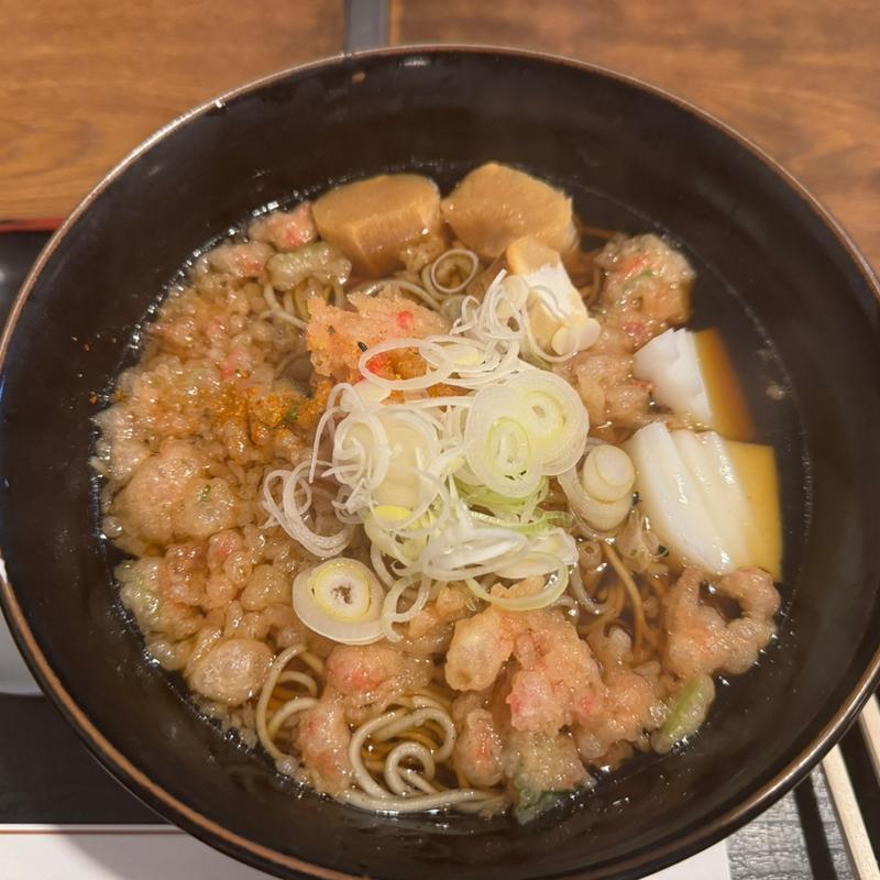 たぬきそば：大(更科大黒 )