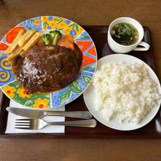 ジャンボハンバーグステーキ(400g)(レストラン　むらやま亭 )