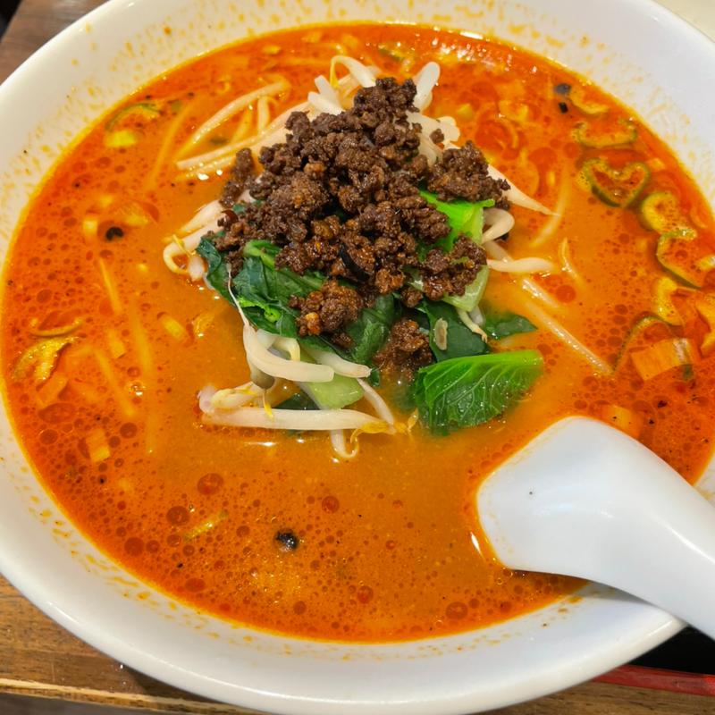 赤担々麺(吉祥 CHINESE DINING 銀座インズ)