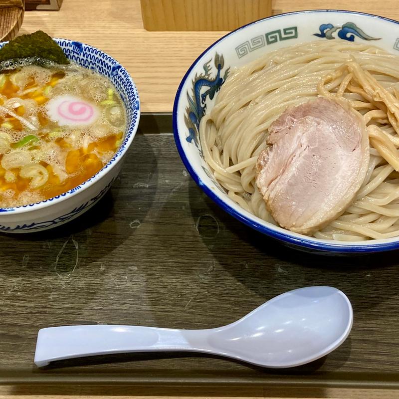 海老つけ麺大盛り(舎鈴 キュービックプラザ新横浜)