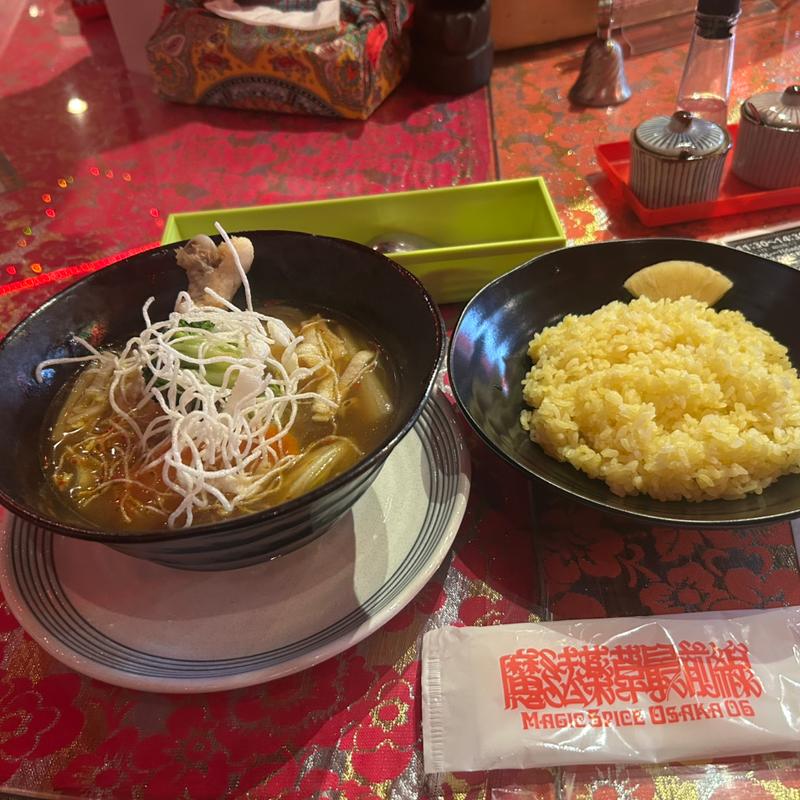 チキンスープカレー(マジックスパイス なにわ店)