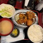 唐揚げ定食(肉バル アモーレ 新宿店)
