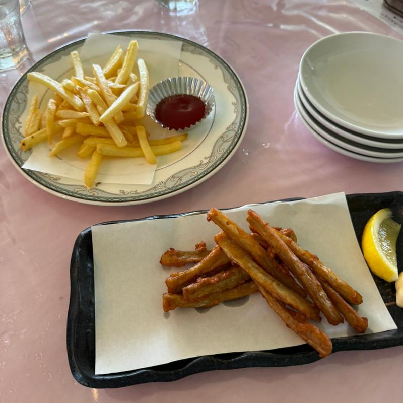 ポテトフライ　ごぼう唐揚げ(桜ゴルフ倶楽部 )
