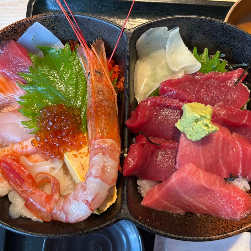 ダブル丼(いちば鮨)
