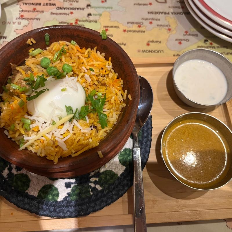 ビリヤニセット　チキン(南インド料理 ケララバワン)