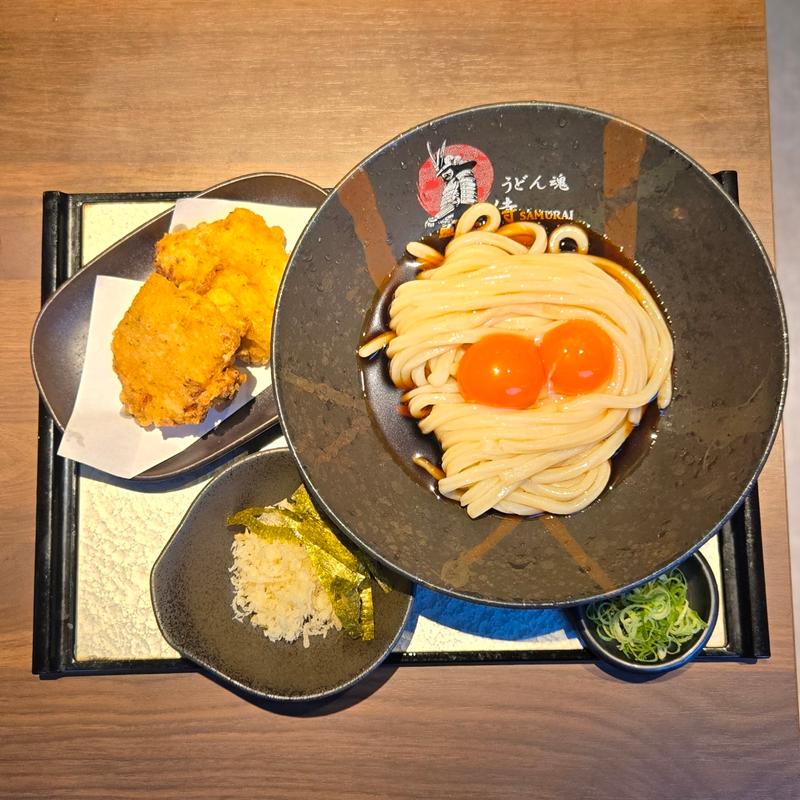 ひや玉ぶっかけ 鶏天(2個入り)(うどん魂 侍－SAMURAI－)